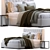 Turman Bed: Sleek & Stylish 3D model small image 1