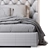 Turman Bed: Sleek & Stylish 3D model small image 4