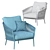 Catalina Outdoor Lounge Chair: Stylish and Comfortable 3D model small image 6