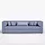 Playful and Comfy: OM Kids Sofa BOSTON 3D model small image 2