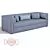 Playful and Comfy: OM Kids Sofa BOSTON 3D model small image 4