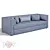 Playful and Comfy: OM Kids Sofa BOSTON 3D model small image 5