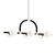 Elegant Linear Chandelier: Harrison 3D model small image 1