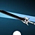 Deadly Curseblade: Life-Taking Sword 3D model small image 1