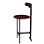 Park Place Counter Stool: Comfort and Style 3D model small image 3