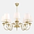 Gloria Pendant Chandelier 3D model small image 1