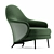 Modern Comfort: ANGIE Armchair by Minotti 3D model small image 5