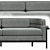 Modern Elegance: Contempo Sofa 3D model small image 5
