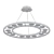 Elegant Maxine Light Chandelier 3D model small image 2