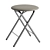 Elegant Sigma Stool - Chrome Metal Frame & Synthetic Leather Upholstery 3D model small image 3