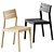 Teak EX 1 Outdoor Chair: Stylish and Durable 3D model small image 1