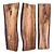 Natural Walnut Wood Slabs for Stunning Rendered Tables 3D model small image 1