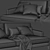 Poliform Bellport 2-Seater Sofa 3D model small image 5