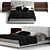 Stylish Brasilia Minotti Bed 3D model small image 2