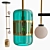 Modern Trait FL Pendant Lamp 3D model small image 1