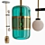 Modern Trait FL Pendant Lamp 3D model small image 4