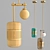 Trait Collection: Modern Design Lamps 3D model small image 2