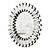 Sunbeam Round Wall Mirror 3D model small image 1