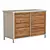 Esterel Two-Tone Sideboard: Stylish Spruce Storage 3D model small image 1
