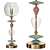 Iris Candy Glass Table Lamp 3D model small image 1