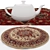 8-Piece Assorted Rugs Set 3D model small image 4