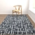 8-Piece Rug Set: Variety of Textures & Materials 3D model small image 5