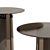Elegant Poliform Glass Coffee Table 3D model small image 3