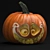 Spooky Halloween Pumpkin 3D model small image 2