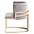 Grisella Modern Armchair: Stylish Comfort for Your Home 3D model small image 5