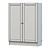 Billy Oxberg: Stylish Shelving with Doors 3D model small image 2