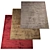 Texture Rug Carpet - 250cmx300cm 3D model small image 1