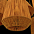 Rattan Lamp with Large Barrel Design 3D model small image 8