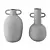 Elegant Tall Vase - DBKD 3D model small image 3