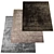Textured Name Carpet Rug 3D model small image 1