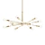 Kichler Armstrong Brass Sputnik Chandelier 3D model small image 1