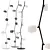 Brokis Ivy: Elegant Floor Lamp 3D model small image 1