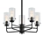 Canarm Albany Chandelier - Vintage Bronze 3D model small image 1