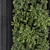 Stylish Vertical Garden: Black Frame Décor 3D model small image 4