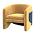 Westelm Thea Chair: Elegant and Comfy 3D model small image 2