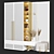 Elegant Hallway Composition 3D model small image 2