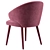 Elegant Cardinale Dining Chair: High-Quality, Textured, and Versatile 3D model small image 4