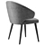 Elegant Cardinale Dining Chair: High-Quality, Textured, and Versatile 3D model small image 5
