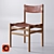 Cenzo Hunter: Luxury Dining Chair 3D model small image 1