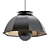 Sleek Steel Pendant Light 3D model small image 1