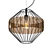 Minimalist Glass Pendant Light 3D model small image 1