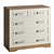 Elegant Provence Chest of Drawers 3D model small image 1