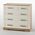 Elegant Provence Chest of Drawers 3D model small image 2