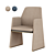 Sleek Anthony Dining Chair: Stylish, Versatile, and Comfortable 3D model small image 6