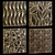 10-Piece Square Decorative Panels 3D model small image 1