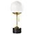 Reagan Brass & Black Table Lamp 3D model small image 1